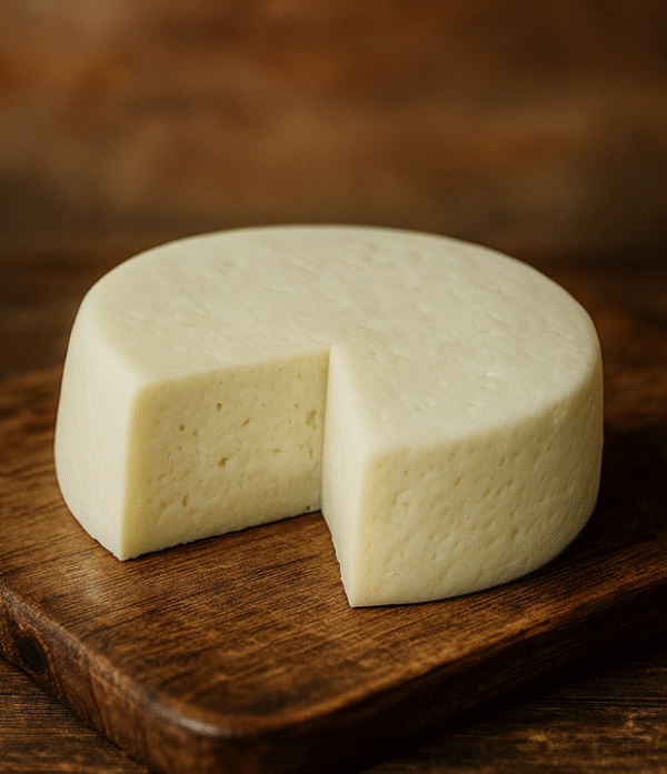 Queso fresco artesanal Kordoba, elaborado con leche 100% natural.